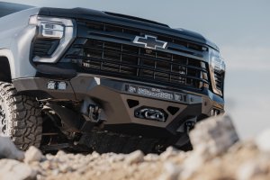 Chevrolet Silverado 2500 Front Bumper - DV8 Offroad - Spec Series - Black - `24-`26